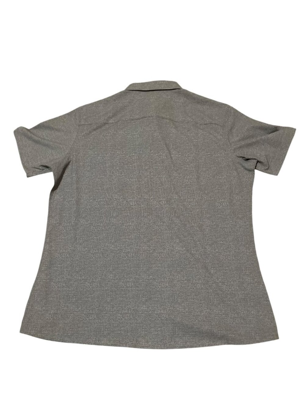 Kuhl Persuadr 7428 Gray Short Sleeve Performance Outdoor Hiking Shirt Men's Sz L - Picture 7 of 7